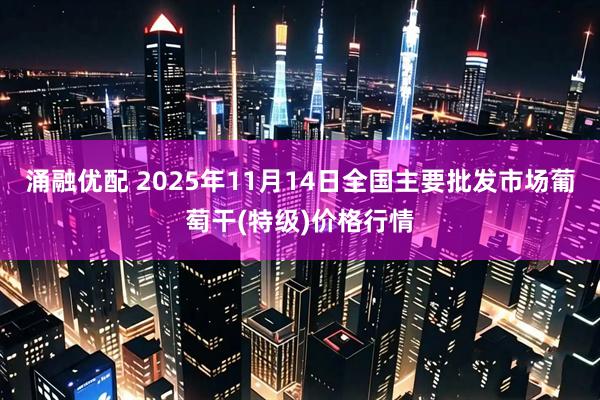 涌融优配 2025年11月14日全国主要批发市场葡萄干(特级)价格行情